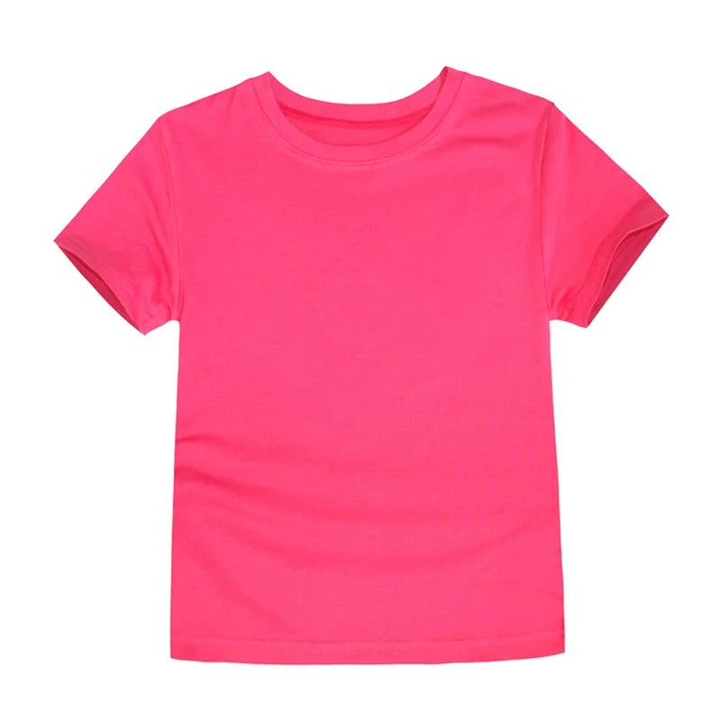 Maglia bambini neutra 100% cotone